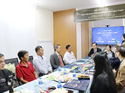 LỄ KÝ KẾT HỢP TÁC GIỮA CÔNG TY CP  KA VỚI CÁC ĐỐI TÁC CHIẾN LƯỢC TOÀN DIỆN TỪ CÁC CƠ QUAN BAN NGÀNH ĐỊA PHƯƠNG ĐẾN CÁC CHUYÊN GIA THỰC THI... DỰ ÁN “CÙ LAO AN BÌNH CHỨNG NGỘ” QUY MÔ 5.000HA