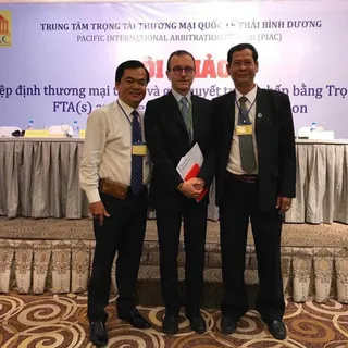 Ảnh Tổng thư ký ICC Andrea Carlevaris 