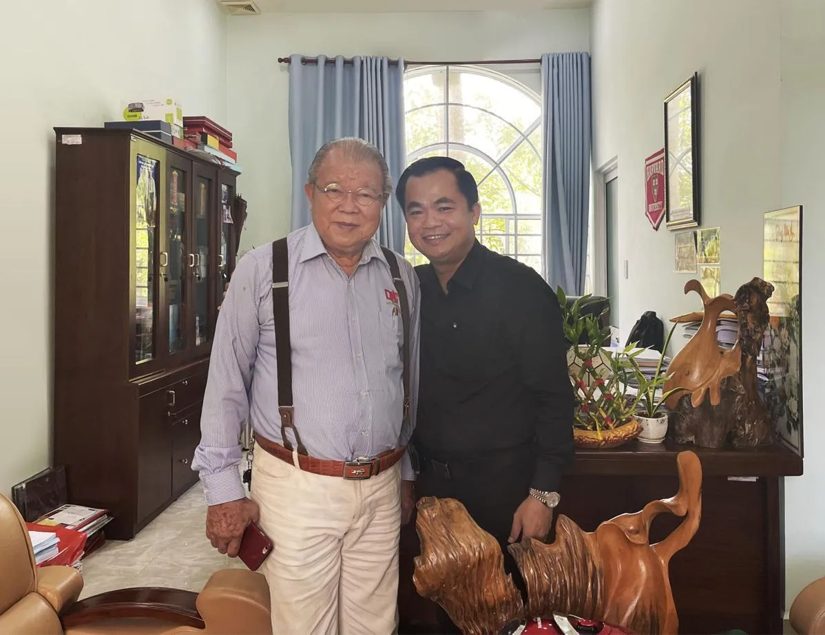 Ảnh GS. TS Võ Tòng Xuân