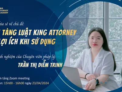 King Attorney Academy tổ chức đào tạo MBTAG về chủ đề: “"Nền tảng luật King Attorney và Lợi ích khi Sử dụng"
