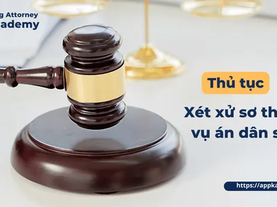 Thủ tục xét xử sơ thẩm vụ án dân sự