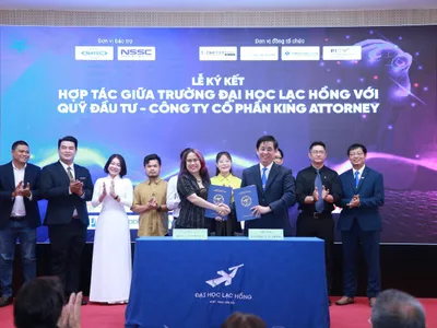 Lễ ký kết hợp tác giữa Công ty CP King Attorney với Trường Đại học Lạc Hồng 