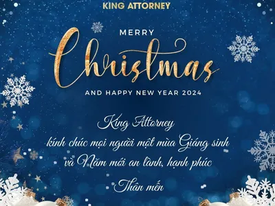 King Attorney Chúc Mừng Giáng Sinh 2023