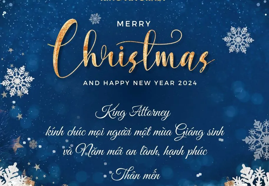 King Attorney Chúc Mừng Giáng Sinh 2023