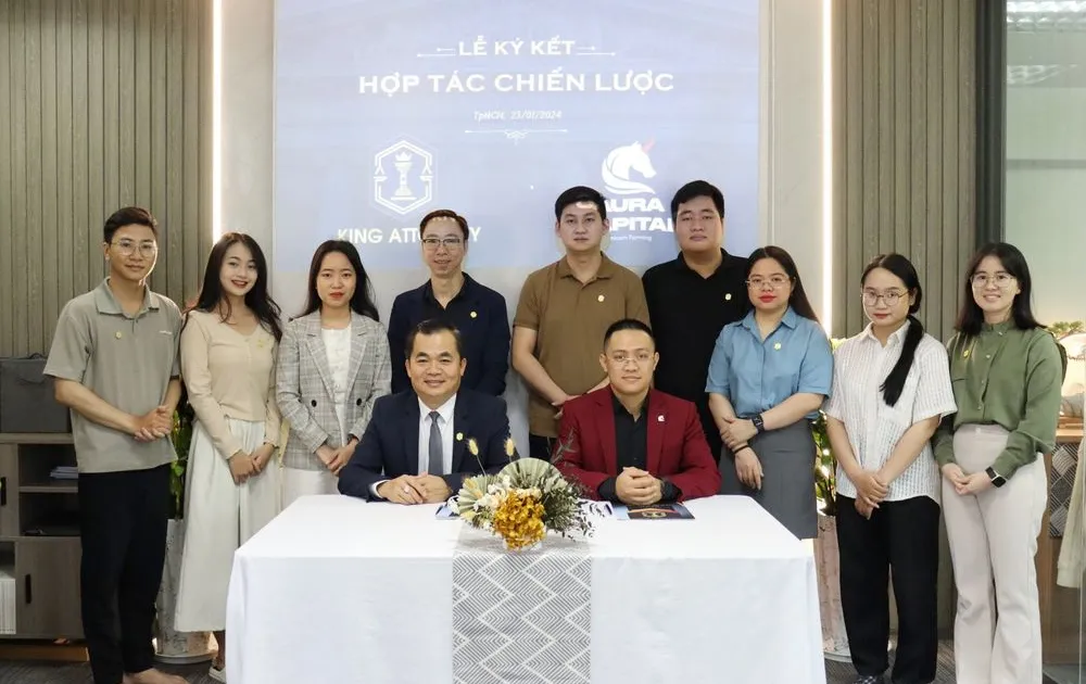 Kỷ Nguyên Mới của Hợp Tác Đột Phá: King Attorney và Aura Capital Ký Kết Hợp Tác Chiến Lược