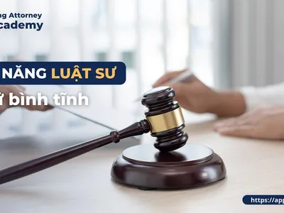 KỸ NĂNG LUẬT SƯ GIỮ BÌNH TĨNH 