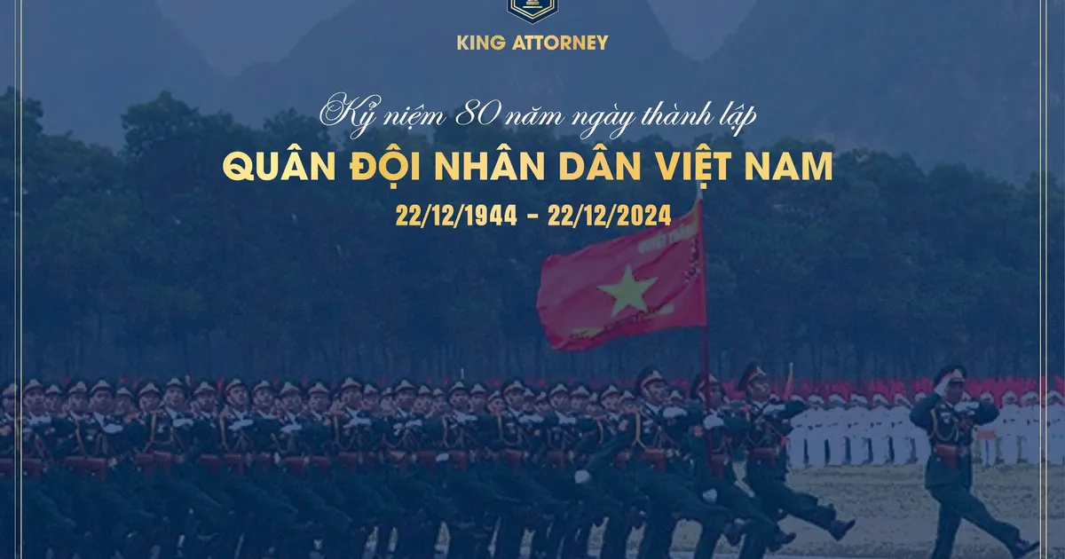 ️CHÀO MỪNG 80 NĂM NGÀY THÀNH LẬP QUÂN ĐỘI NHÂN DÂN VIỆT NAM (22/12/1944 - 22/12/2024) ️