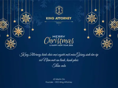  King Attorney Chúc Mừng Giáng Sinh 2024 